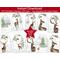 DIY Winter Woodland Deer Gift labels. This shows the ten various designs included in your purchase.